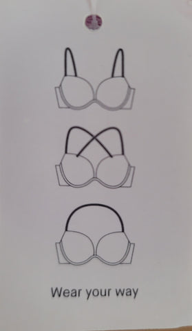 Image of Auden Lace Plunge Coverage Push-Up Bra